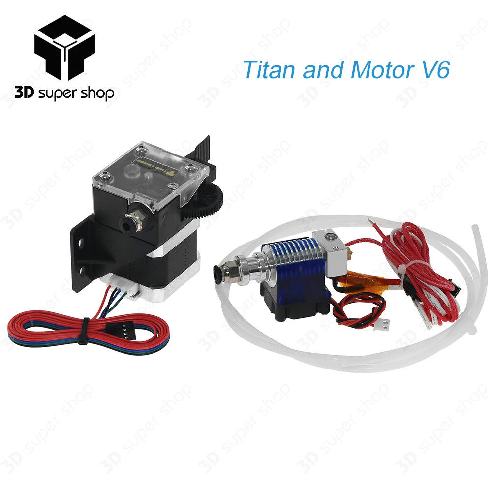 

Titan Extruder Full Kit with NEMA 17 Stepper Motor for 3D Printer ssupport both Direct Drive and Bowden Mounting Bracket