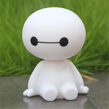 Автомобильный орнамент, милая качающаяся голова, Baymax, декоративные роботы, авто интерьер, приборная панель, качающаяся голова, игрушки, аксессуары, подарок