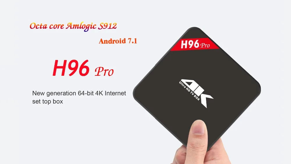 H96 pro-newst S912 android 6.0 marshmallow tv box 2g_16g