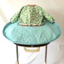 Роскошный Материал TPU для ребенка BLW самостоятельное Кормление анти-грязный артефакт детский обеденный стул нагрудник поднос коврик блюдце