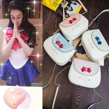 Аниме 6 цветов Сейлор Мун мультяшная сумка почтальонка леди с бантом Японский милый косплей сумка через плечо неповторимая сумка