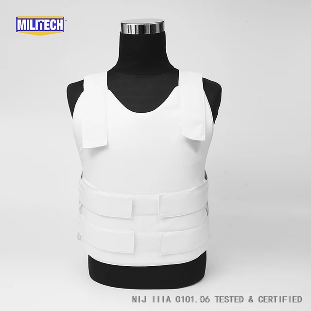 Armor Corr Concealable Stabiiia Vest New Kevlar Bullet >> Militech White Nij Iiia 3a And Level 2 Stab Concealable Twaron Armor Corr Concealable Stabiiia Vest New Kevlar Bullet >> Militech White Nij Iiia 3a And Level 2 Stab Concealable Twaron