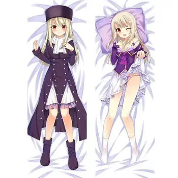 

New Japanese Anime Pillowcase Fate Stay Night UBW Illya Throw Otaku Dakimakura Gift Bedding Hugging Body Pillow Case 150x50 CM