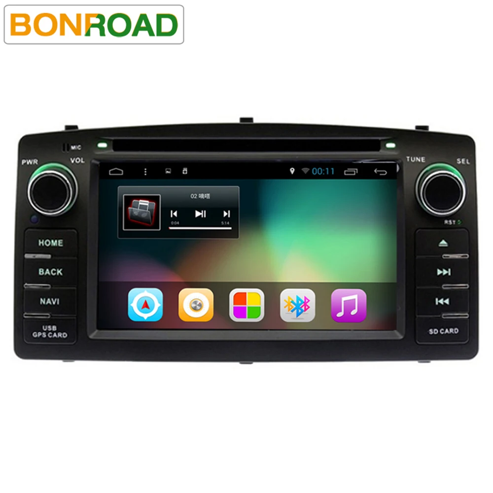 Четырехъядерный Android 6 01 автомобильный dvd плеер для Corolla E120 BYD F3 2Din Радио Видео с 1G