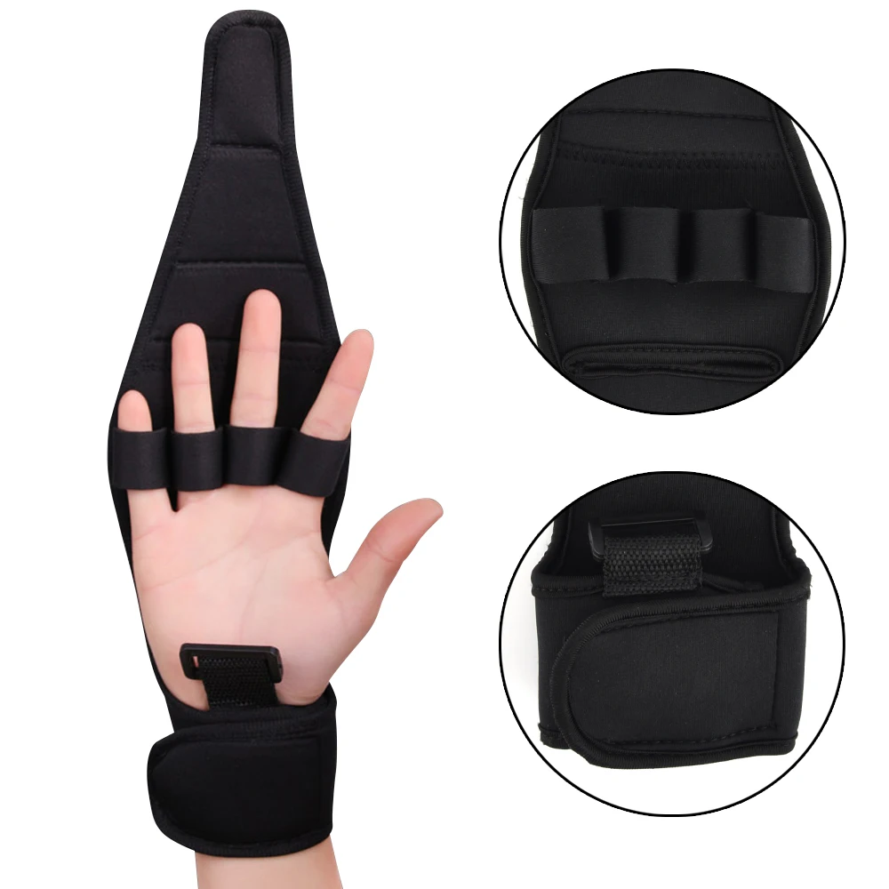 

Finger Anti-Spasticity Rehabilitation Auxiliary Training Gloves For Stroke Hemiplegia Patient And Athlete Finger Rehabilitation