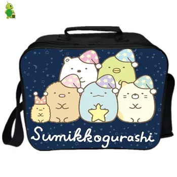 

New Cartoon Sumikko Gurashi Lunch Bag Fresh Keeping bag Women Men Picnic Bag Insulation Thermal Lunch Bag Icepack
