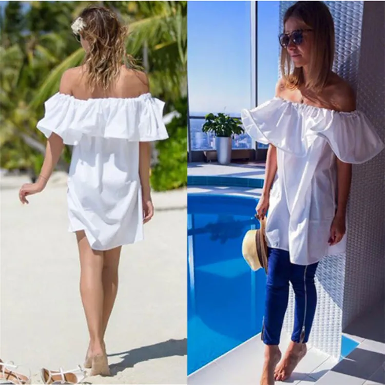 white party dress
