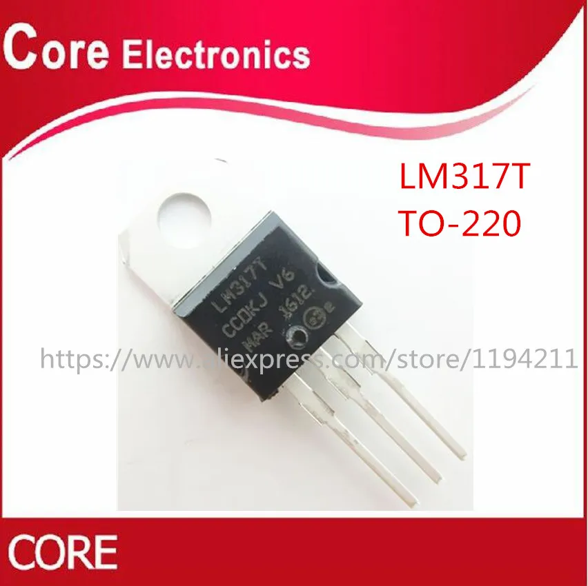 USA SELLER 5 PCS LM317T LM317 Voltage Regulator IC 1.2V to 37V 1.5A