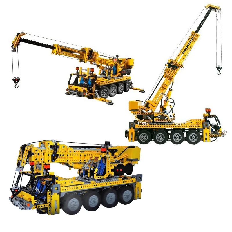 

Presale Lepin 20068 1884Pcs Technic Mechanical Series Moving Crane Set Children Building Blocks Brick Toy LegoING 8421 Model