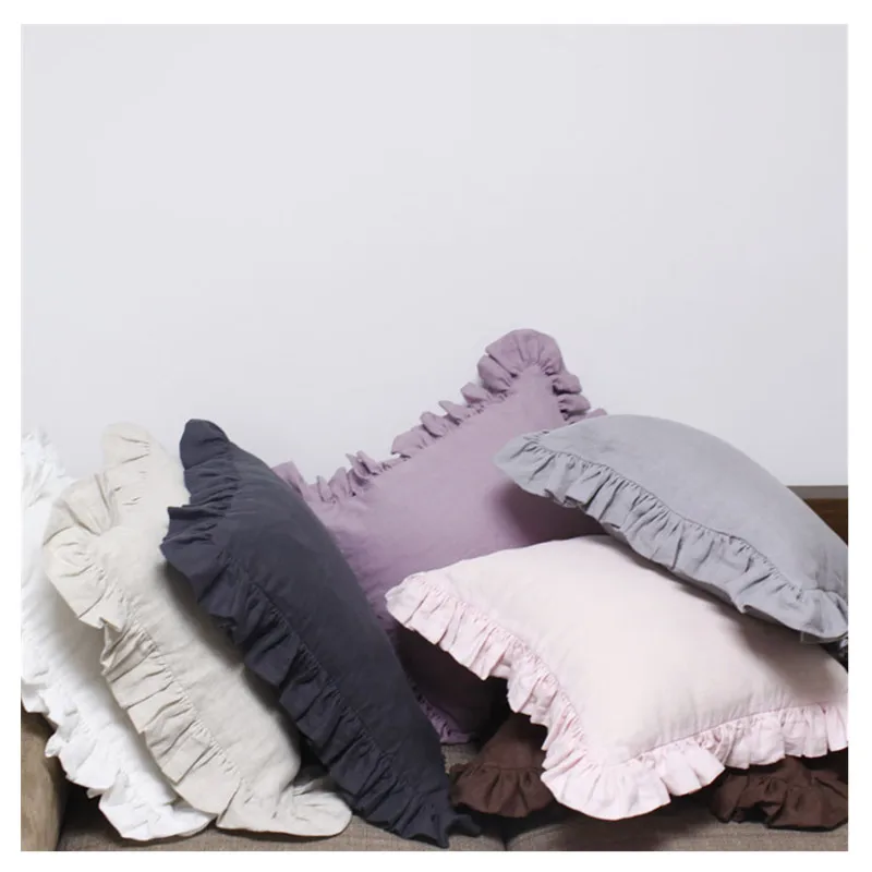 Free Shipping Shabby Chic Pre Washed 100 Natural Linen Large