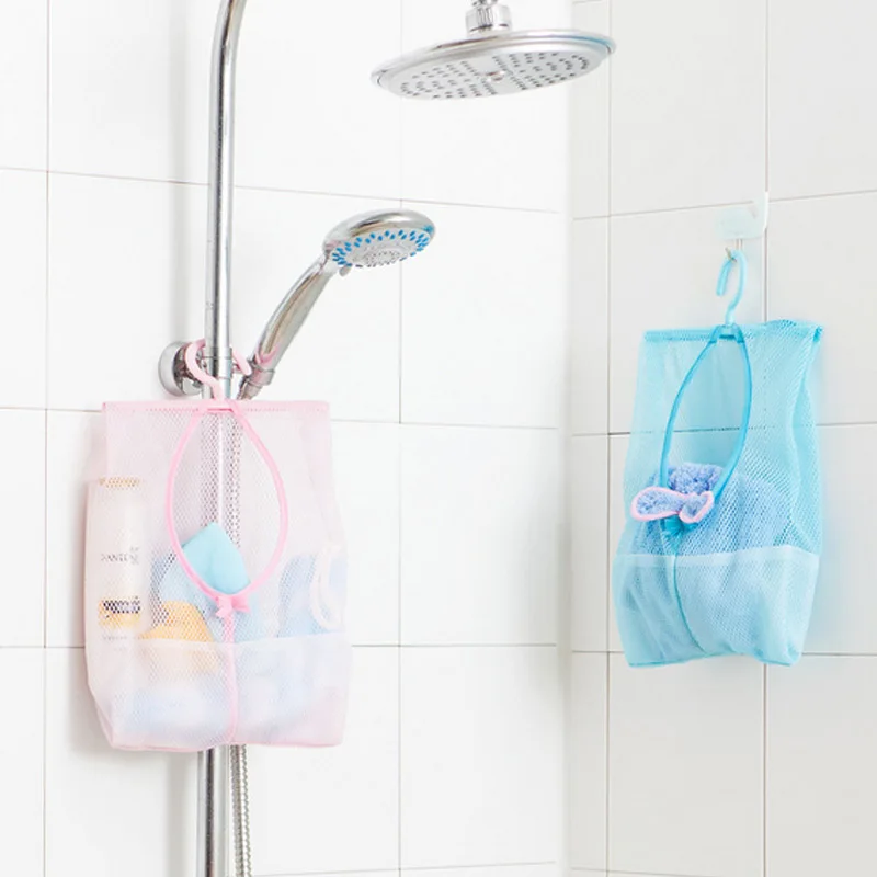 

Multi-function Space Saving Hanging Mesh Bags Clothes Organizer For Bedroom Kitchen Sundries Hanging Type Storage Net Pockets