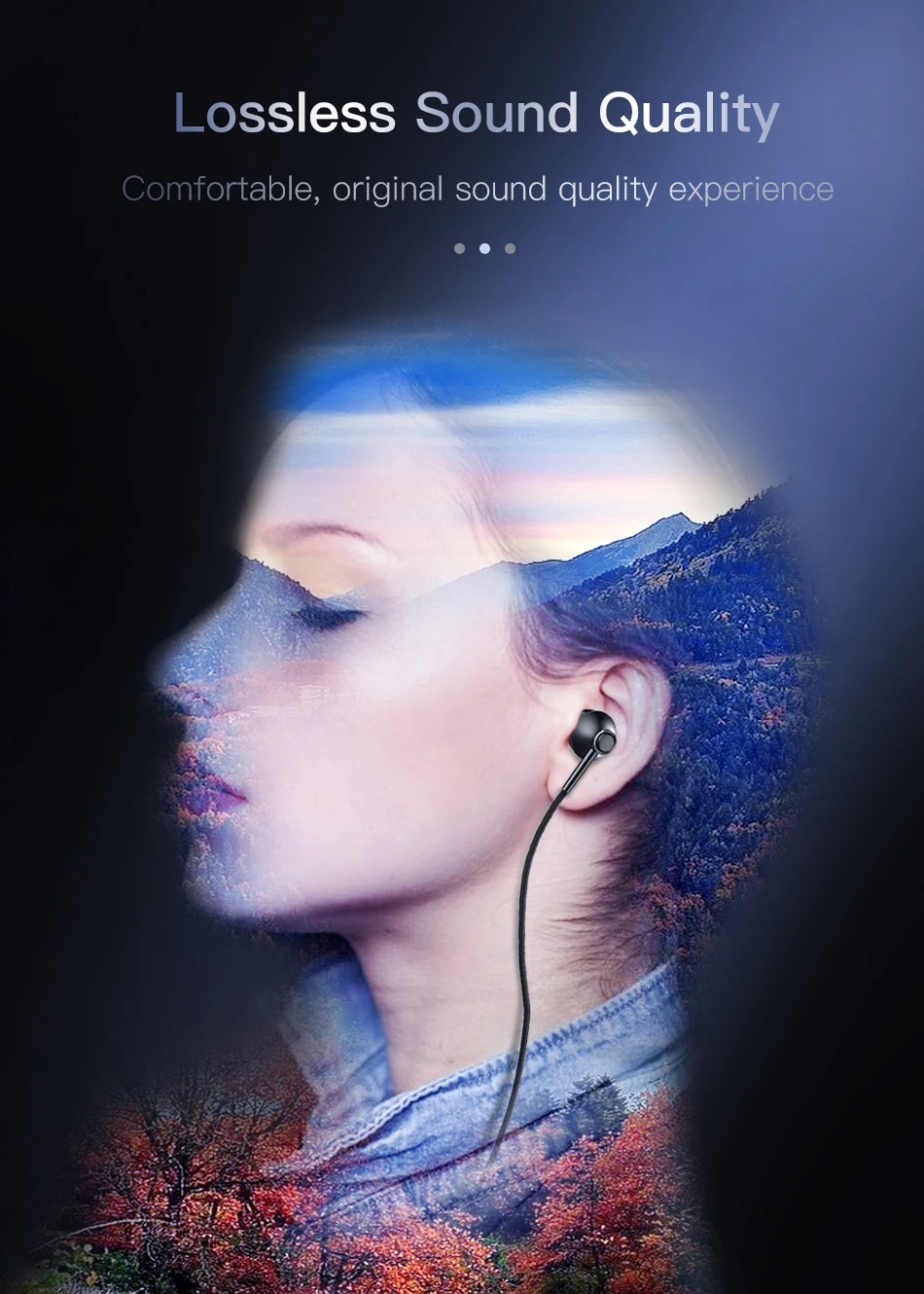 !ACCEZZ 2 in 1 Magnetic Lighting Earphone For iphone XS MAX XR X 8 7 Plus Phone Charging Adapter In-Ear HiFi Earphones IOS 11 12 (4)