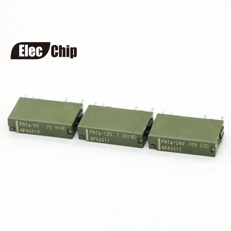 10PCS/lot relay PA1A 5V PA1A 12V PA1A 24V APA3319 APA3311 APA3312 4PIN ...