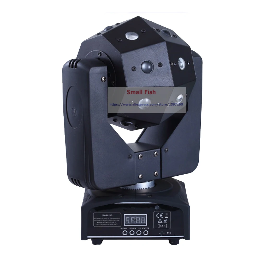 US $530.00 4PcsLot 16X3W LED Mini Cubix Moving Head Light DMX DJ Disco Party Wedding Stage Effect Lighting With 1315 Channel Fast Ship