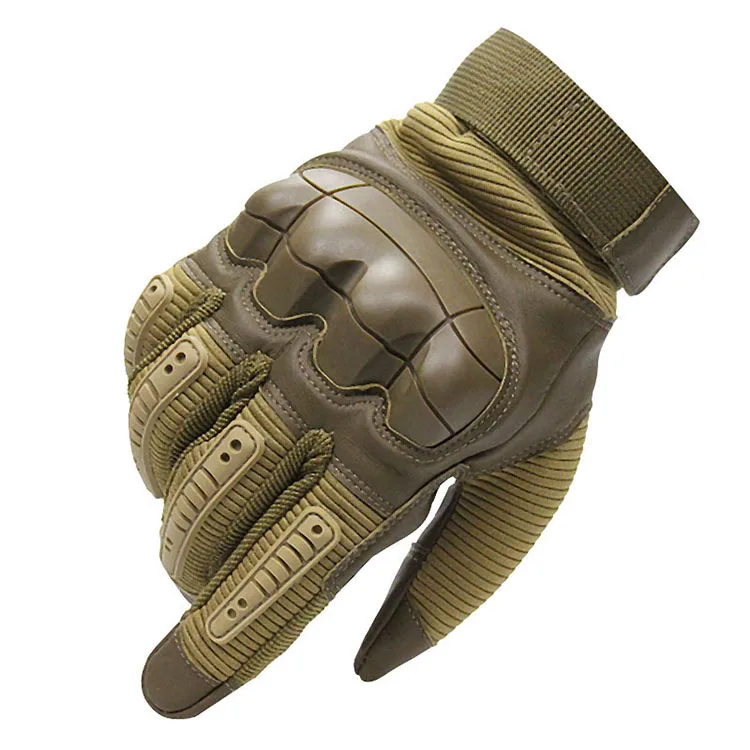 Мужские военные тактические перчатки с твердыми костяшками с сенсорным экраном, полный палец, армейские Пейнтбольные стрельба, страйкбол, велосипед