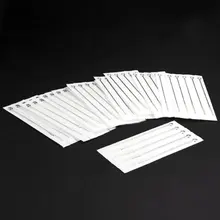 Best Sale 100 Pcs Disposable Sterile Tattoo Needles Mix Size 3 5 7 9 RL RS 5F 7M1