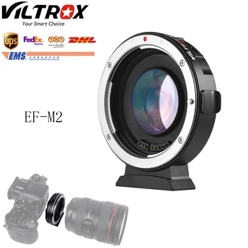 

VILTROX EF-M2 0.71x Electronic Auto Focus Reducer Speed Booster Turbo Adapter for Canon Lens to M4/3 camera GH4 GH5 GF6 GX7 OM-D