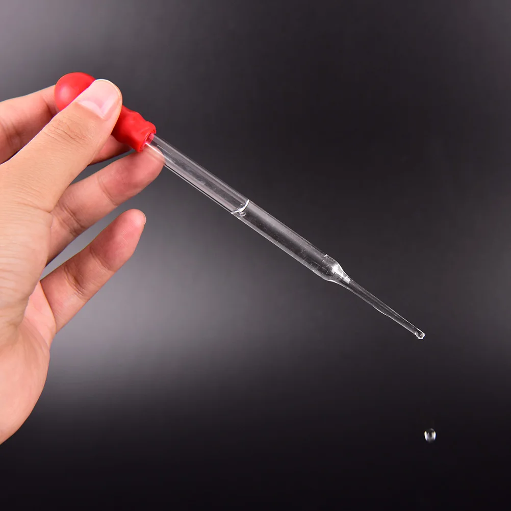 KICUTE 12cm 3ml Experiment Medical Pipette Dropper Transfer Pipette