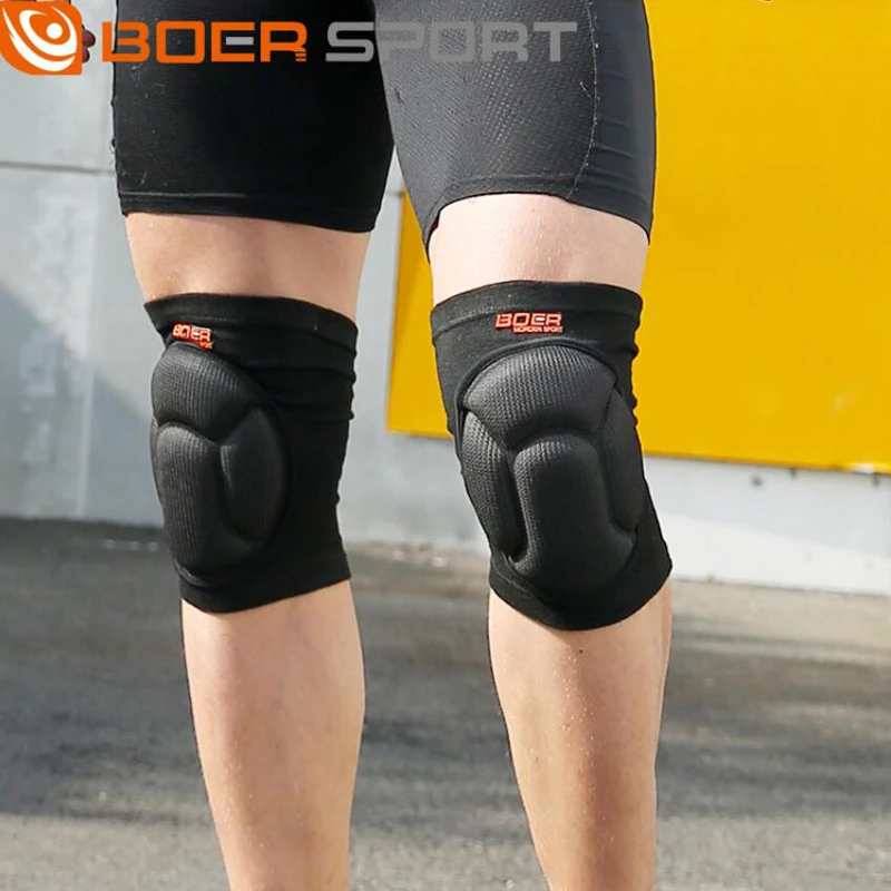 

Anti-collision thickening sports knee pads Goalkeeper dancing dance hip-hop climbing sponge knee pads Cycling Knee Protector