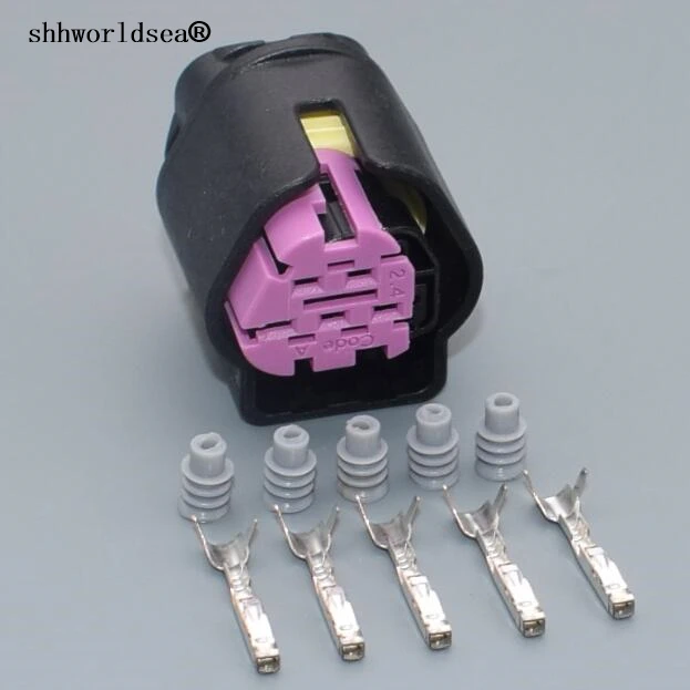 shhworldsea 2/5/30/100sets 5pin auto wiring harness plug 1 928 405 138