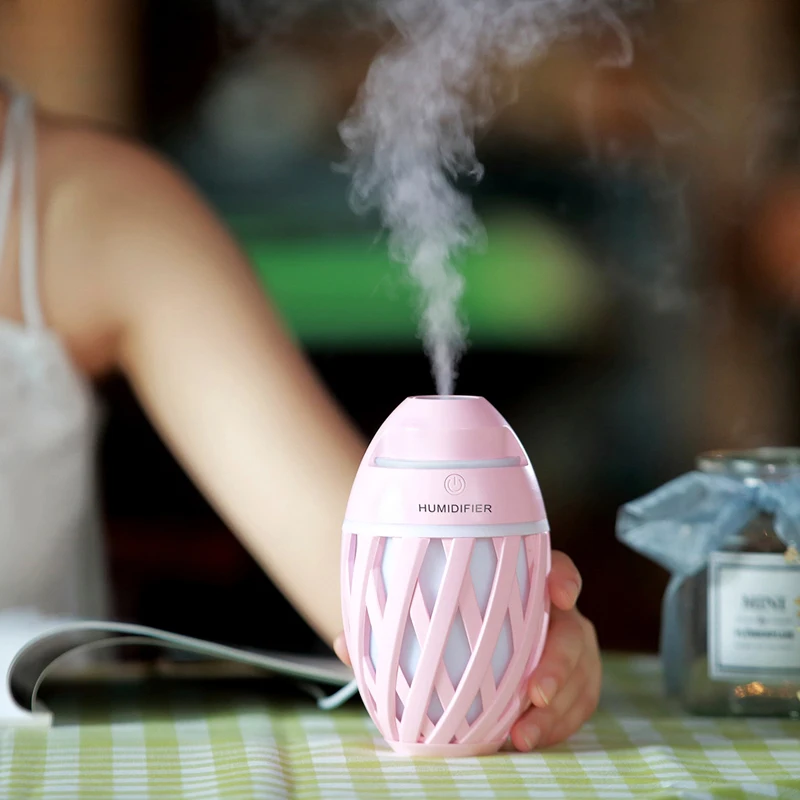 320ml Creative Car Olive Humidifier Mini USB Ultrasonic Humidifiers Led Night Light Essential Oil Aroma Diffuser Air freshener