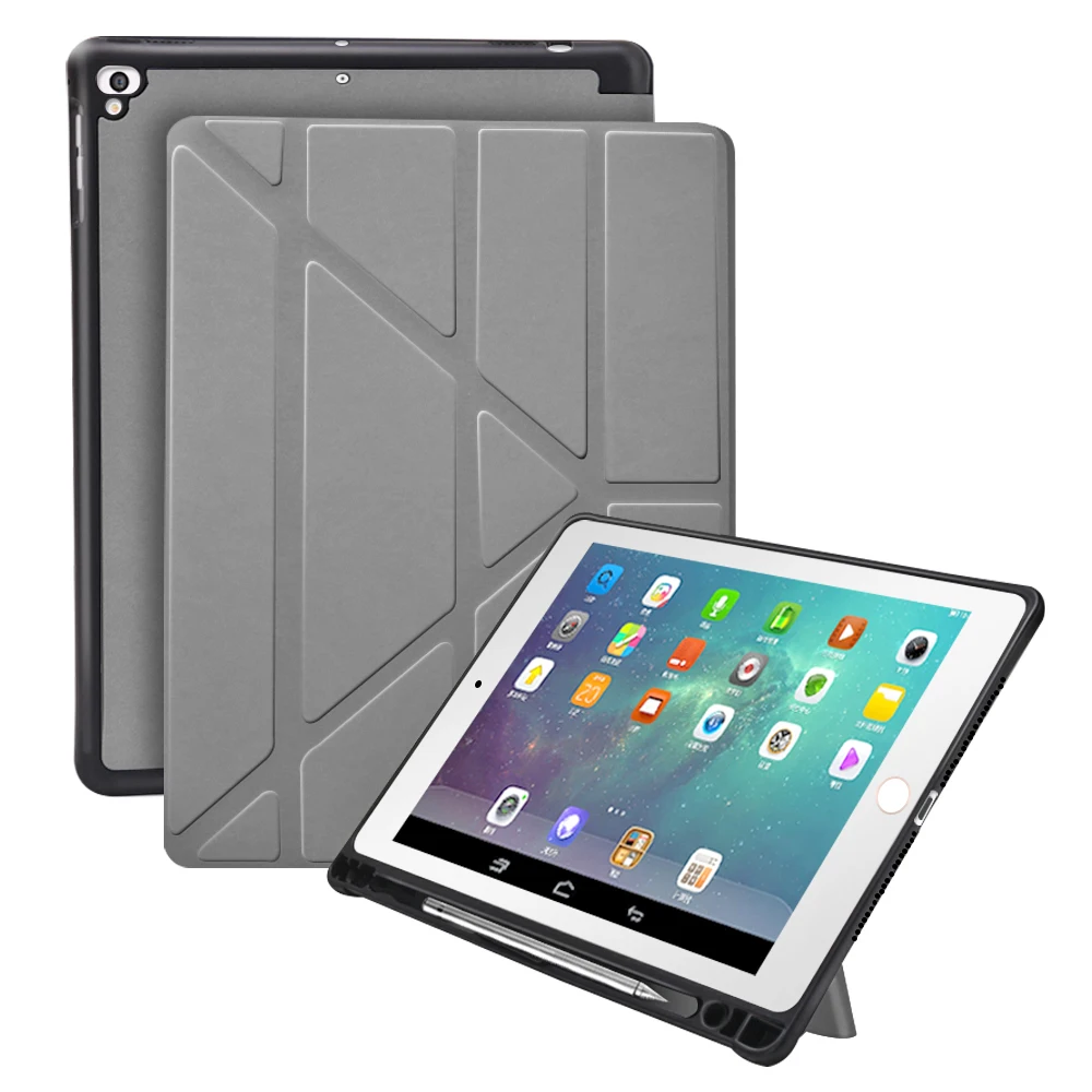 Owswin для iPad 9,7 чехол Smart Cover для iPad Air из искусственной кожи чехол для iPad Air 2 Pro 9,7 чехол с карандашом