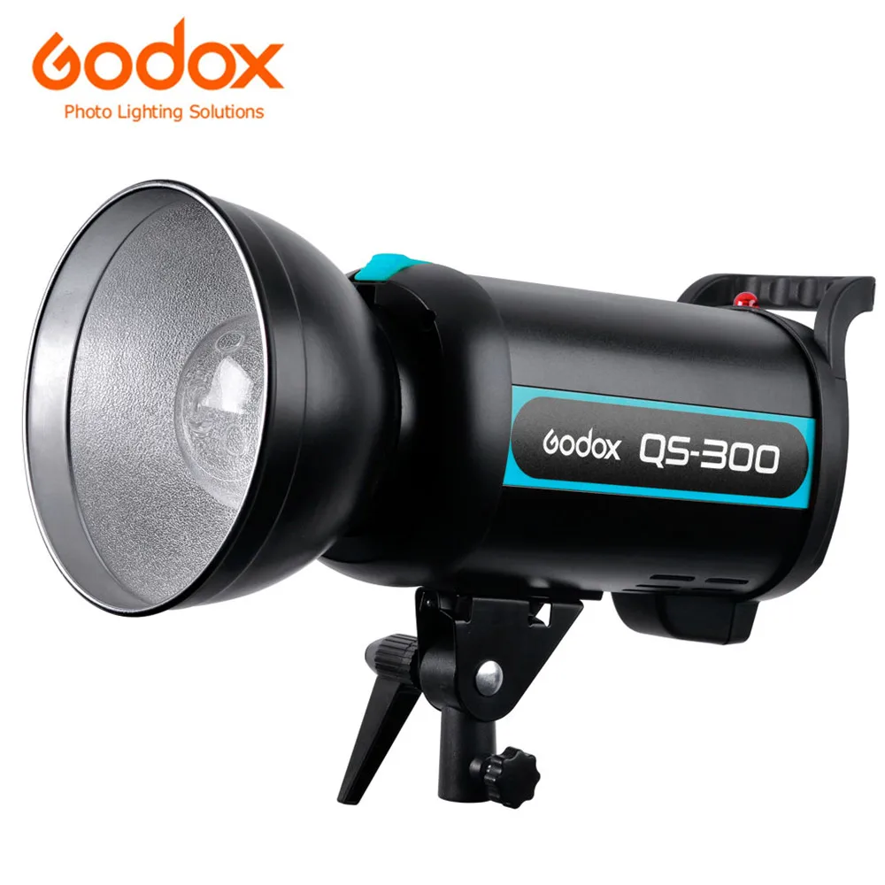 

Godox QS300 5600K 300W 110V~220V Studio Strobe Photo Flash Light Lamp for Wedding/Portrait/Fashion/AD/Art Photography Shooting