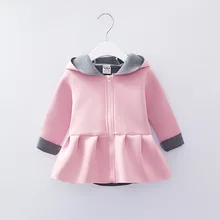 glittery sweet Spring Autumn Girls Clothes Cute Princess Hooded Children Clothing Long Sleeve Kids Girl Coats Casual Jacket