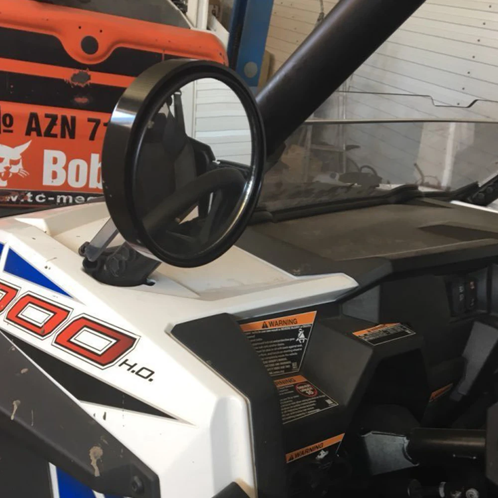 1,7" зеркала заднего вида из алюминиевого сплава боковые зеркала UTV зеркала заднего вида для всех Yamaha носорог 450 660 700 Yamaha YXZ1000R