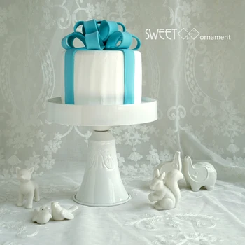 

8 inch fondant cake stand iron metal bake ware cake decoration tools party supplies for sweet dessert table cake DGJ008