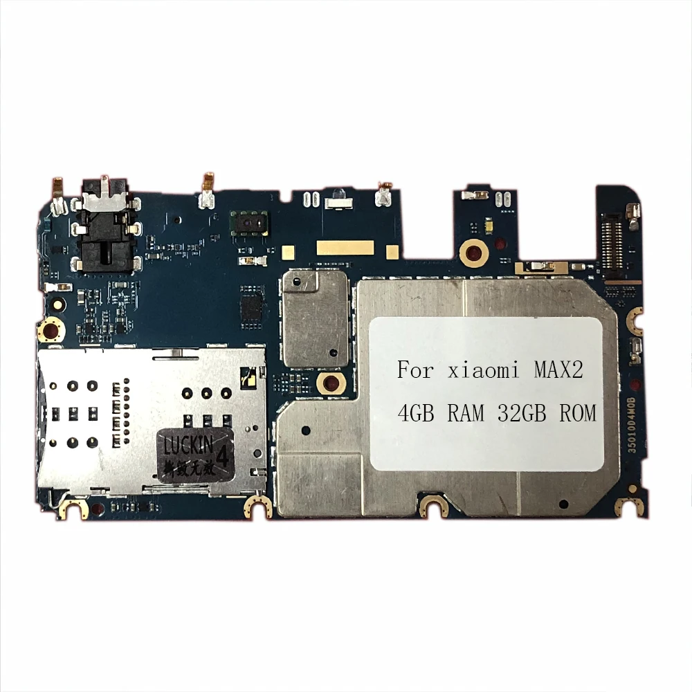 

OUDINI UNLOCKED 4G RAM 64GB ROM work For Xiaomi Mi Max2 Motherboard International Edition