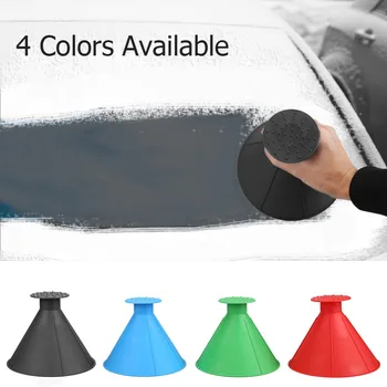 

Scrape A Round Magic Ice Scraper Windshield Car Windshield Snow Scraper Round Useful Car Snow Removal Scraper Ice Shovel
