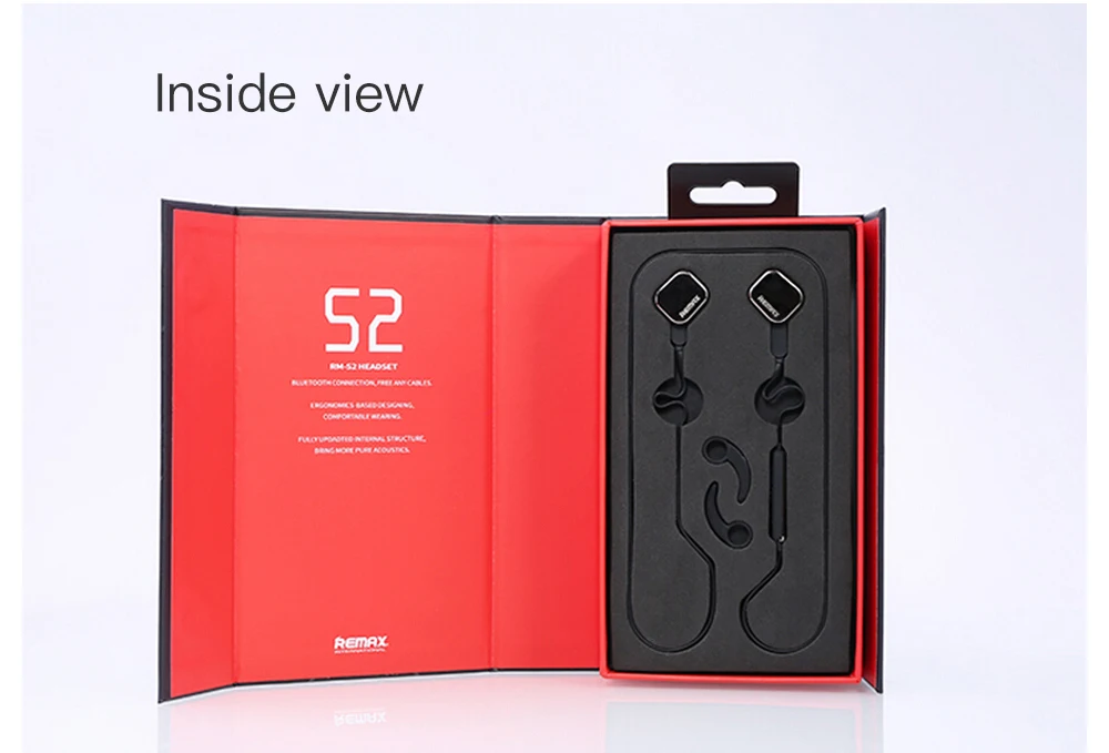 Remax S2 Wireless Magnetic Sports Earphone Bluetooth 4.2 Stereo Sound Headphone (14)