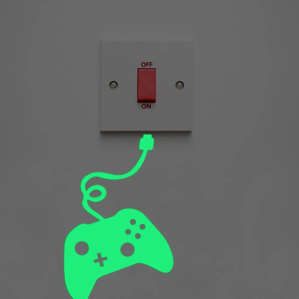 

Luminous Wall Stickers Light Switch Decor Decals Removable Self-adhensive Art Mural Baby Nursery Room Decoration Wall Stickers