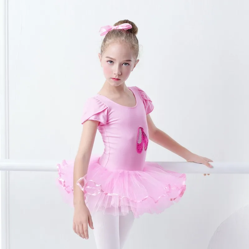 Hot Girls Sequin Gymnastics Ballet Dress Toddler Kids Leotard Dance Wear Costume - Foto 10