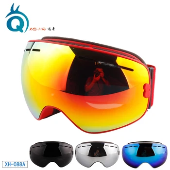 

Winter ski glasses UV400 Anti-fog Double Layers Skiing Mask Glasses Men Women Snowboard Motocross Goggles Ski Masks or Eyewear