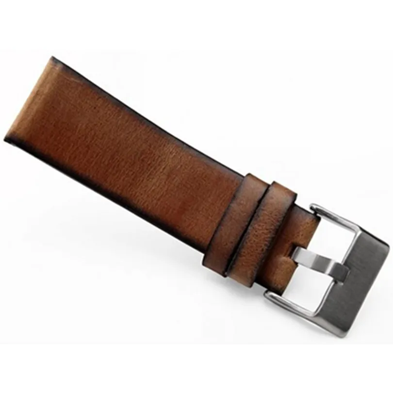 Ремешок для часов из телячьей кожи 24 мм в стиле ретро|bracelet 24mm|band braceletwatch strap |