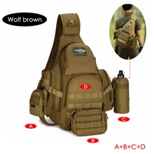 Hunting Backpack Hiking Camping Waterproof Men’s Military Tactical Backpack Outdoor Men Molle Army Shoulder Sports Bag For Male