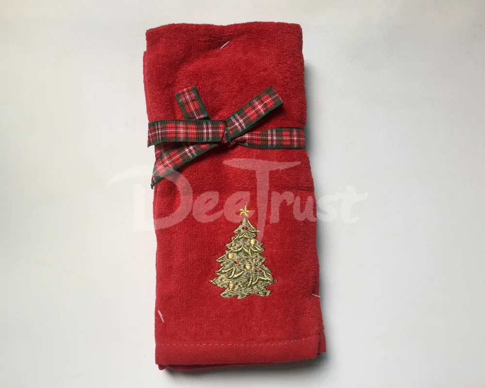 3 шт., декоративный Санта Клаус, роскошный хлопковый Рождественский набор полотенец, снеговик, Сова, махровое полотенце, подарок, твердая ванная комната