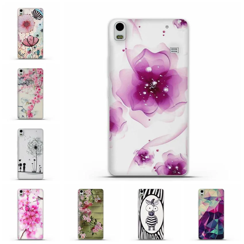 

For Lenovo A7600 S8 Case Luxury Cartoon TPU Silicone Case For Lenovo A7600 S8 Soft Clear Back Cover Funda Coque Capa