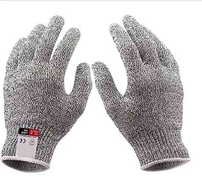 

1 Pair Safety Cut Proof Protective Stab Resistant Stainless Steel Wire Metal Mesh Butcher Cut-Resistant Gloves