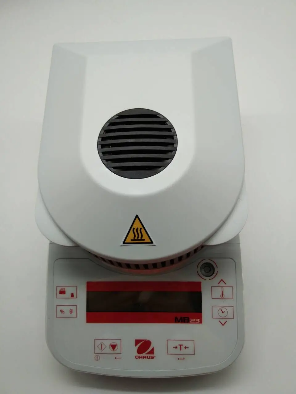110g Ohaus анализатор влажности MB23 лабораторный Инфракрасный нагревательный анализатор влажности зерна метр RS232