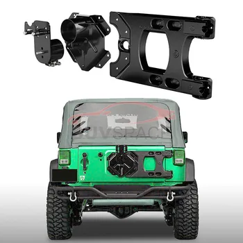 

Spare Tire Mount Kit & Hi-Lift Cast Steel Jack FIT for Wrangler JK 2006-2017