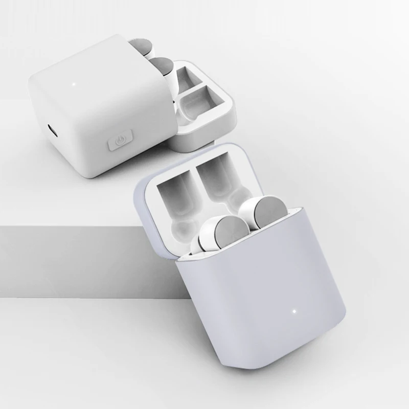 Силиконовый чехол для наушников с карабином для Xiaomi Airdots Bluetooth беспроводная гарнитура защитный чехол