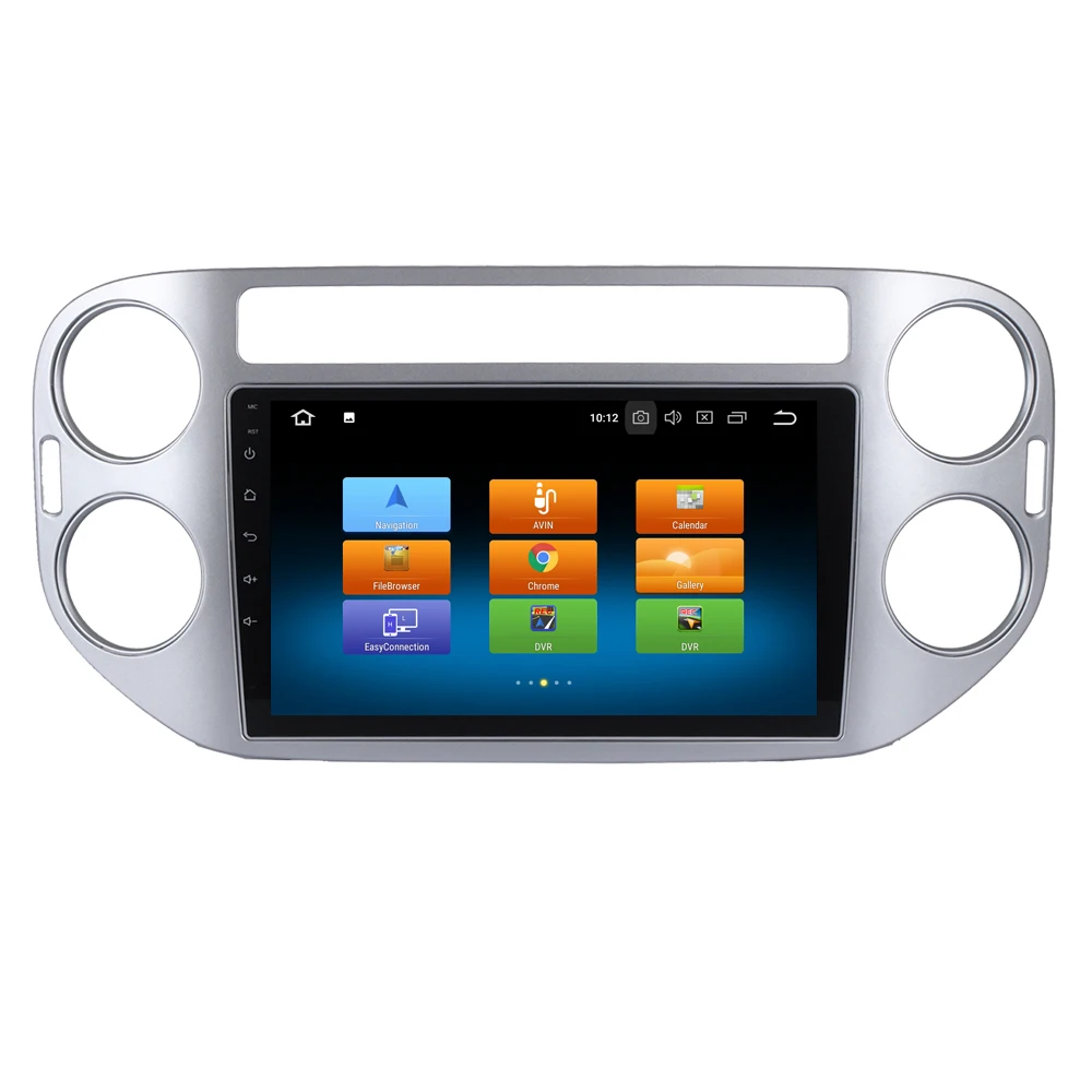Top Car Multimedia Player for Volkswagen Tiguan 2010 - 2015 Octa Core Android 9.0 10.2