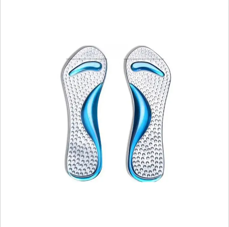 Силиконовые стельки для обуви один размер подходит всем по противодействию скользкие женские массаж ног гелевые стельки для женщин L