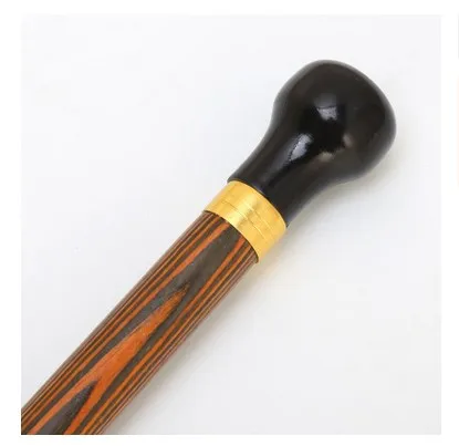 

Solid wood round head crutch technology wood walking stick wooden Walking stick shooting prop mace birthday