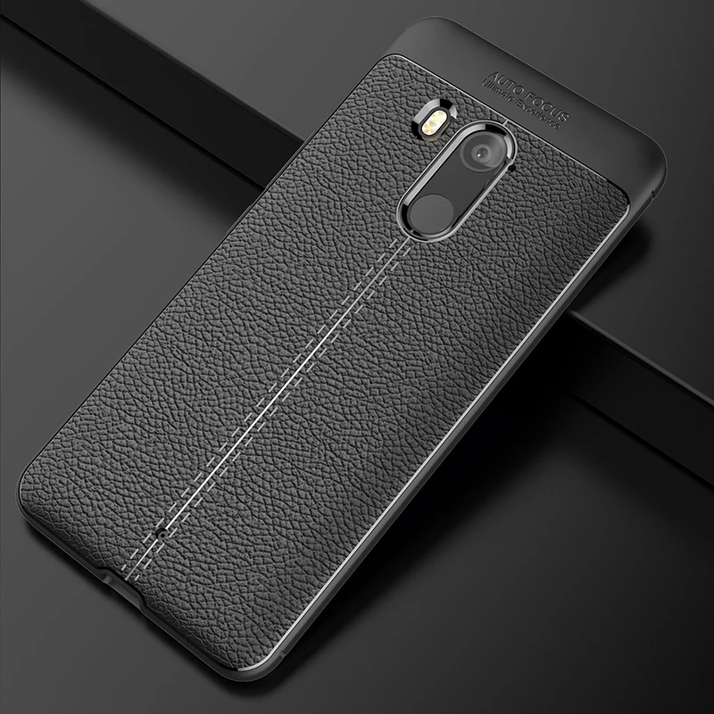 Soft Silicone TPU Case Cover For HTC U11 Plus D12 Litchi Grain Life Eyes Solid Color Phone |