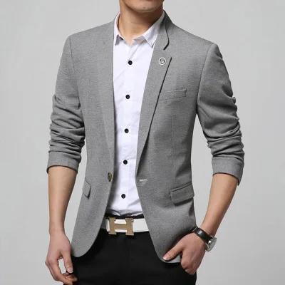 Free shipping ! New 2015 fashion men's casual suit