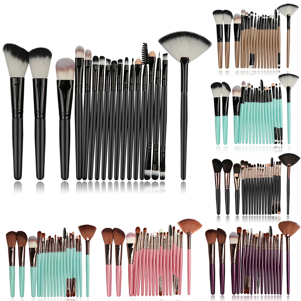 

18Pcs Professional Makeup Brushes Set Powder Foundation Eyeshadow Make Up Tools Cosmetics Soft Synthetic Hair Maquiagem Hot